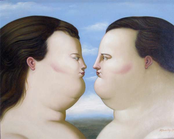 Adam And Eve by Rogelio Barillas